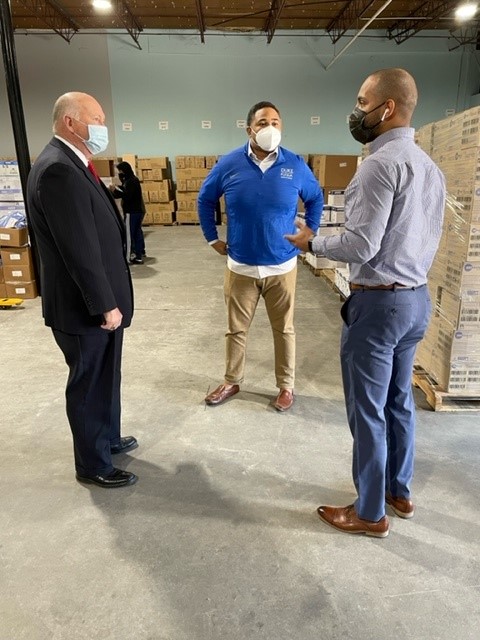 Secretary Hammond tours Rhino Medical Supply in Columbia, SC