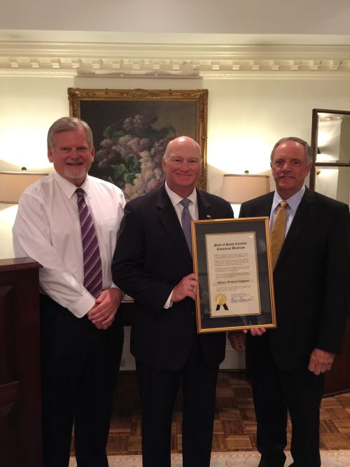 Secretary Hammond honors Sonoco